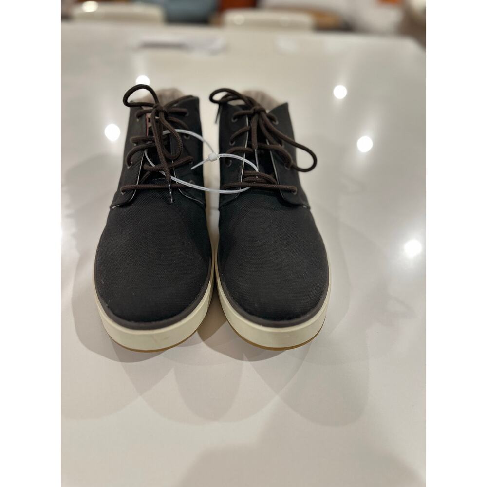 OLUKAI Men's Papaku Chukka Boots, color Dark Wood, Size 10.5 - Picture 8 of 14